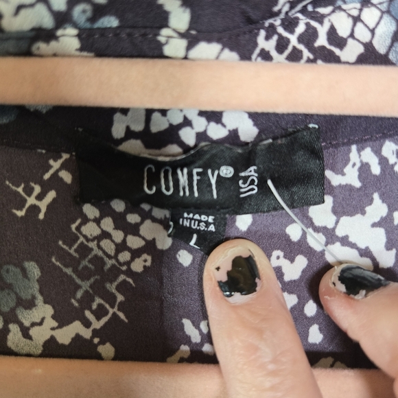 Comfy Usa Floral Cottagecore Hi Low Button Top Dress - Picture 6 of 10